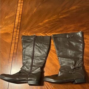 Brown Suede Boots
